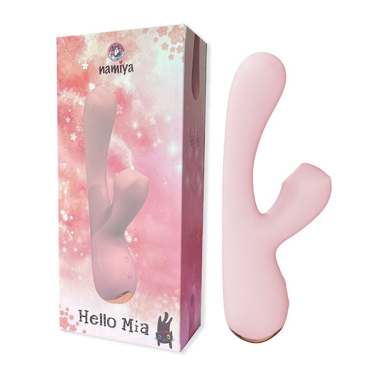 Namiya Hello Mia SuctionClitoral vaginal double stimulation Toy