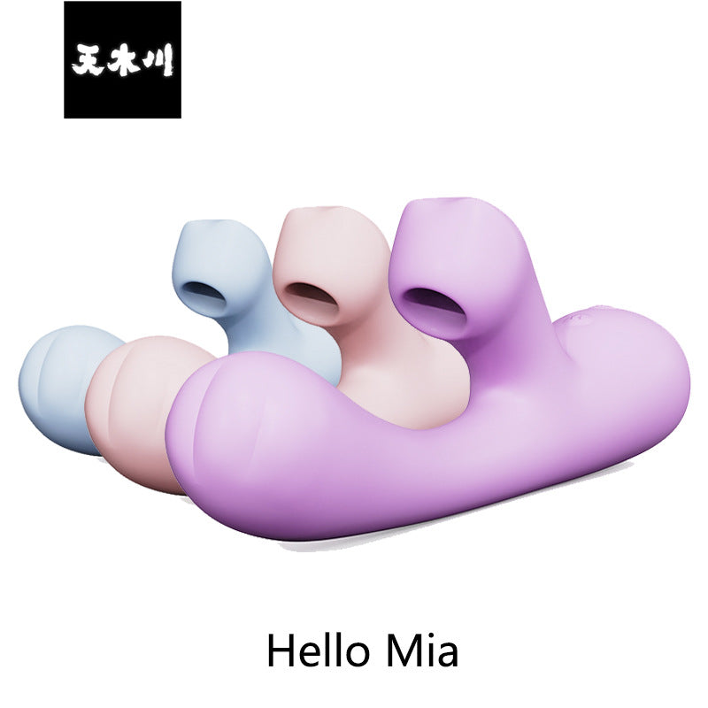 Namiya Hello Mia SuctionClitoral vaginal double stimulation Toy