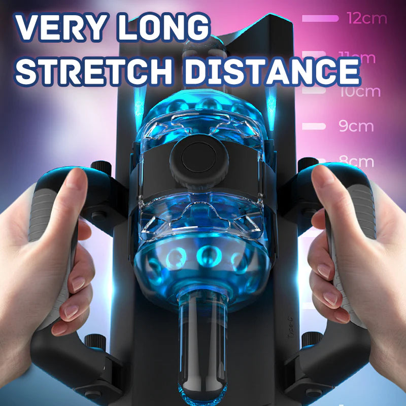 New Arrivals Masturbation cup Thrusting Cannon King Mini 6-Segment Fixed-point Telescopic Male Masturbator