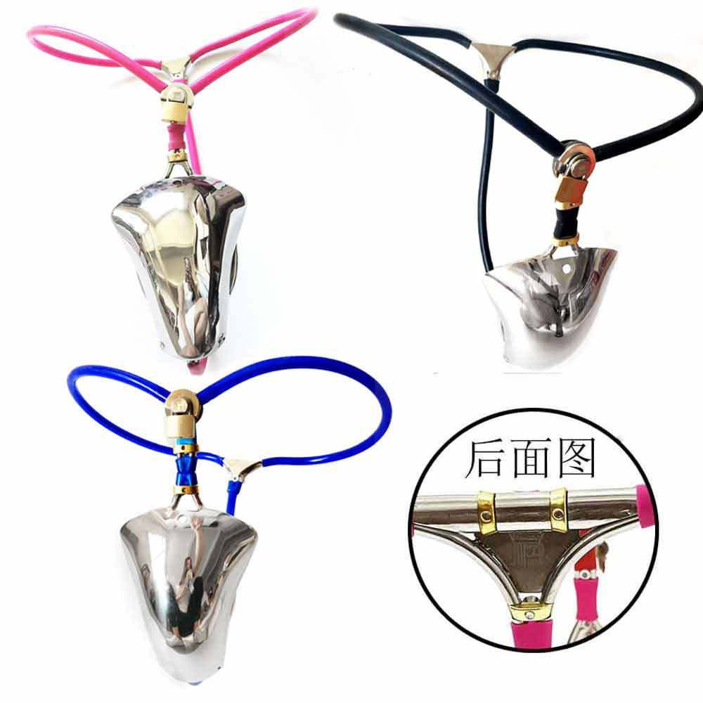 Black emperor male invisible chastity belt