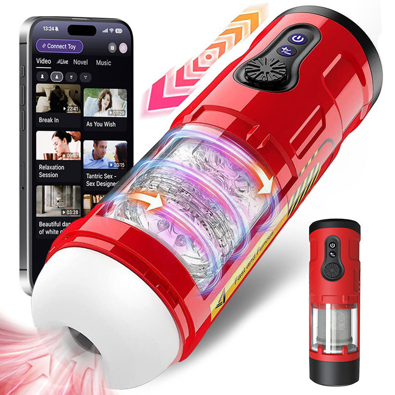 Hannibal New Automatic Male Masturbators Cup With Rotating & Thrusting & Vibrating