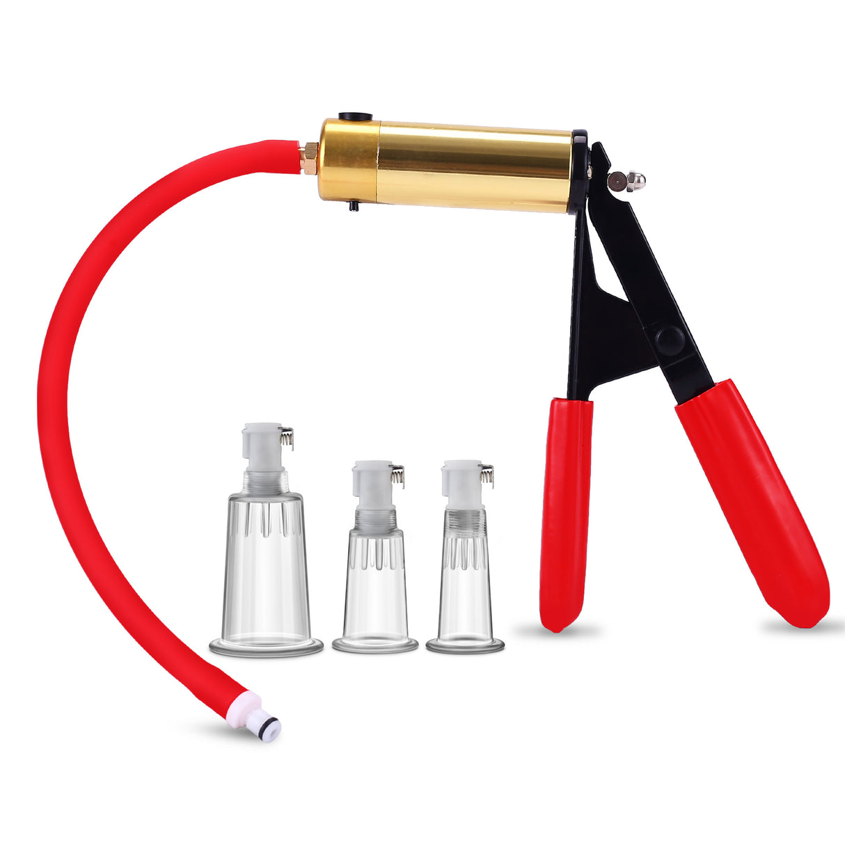 Blush SM Anal petal stimulator labia vacuum cyclinder pump kit