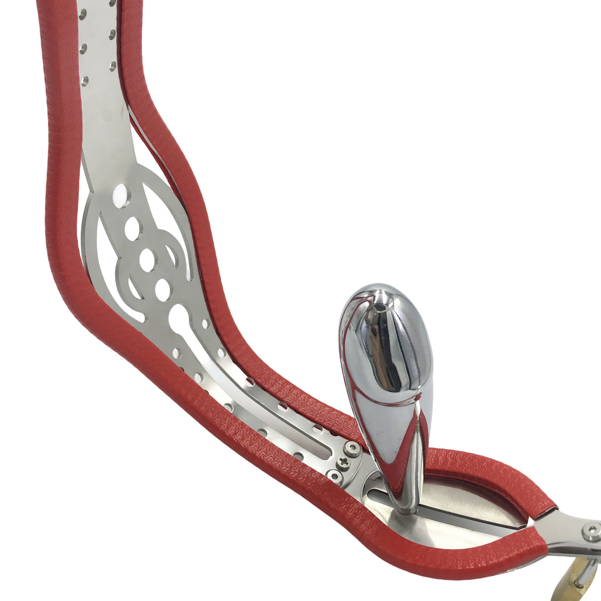 316 Stainless steel hollow female Chastity belt with vagina anal plug for women