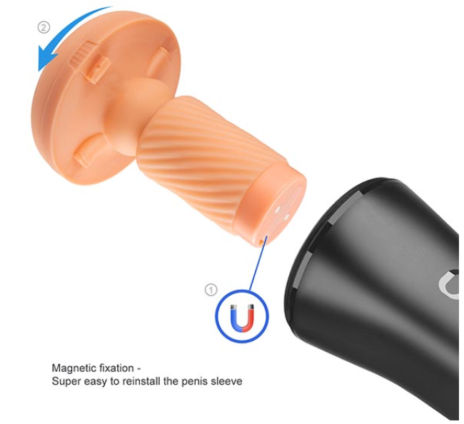 OTOUCH INSCUP3 Thrusting & Contraction Masturbator thrusting telescopic motor aircup