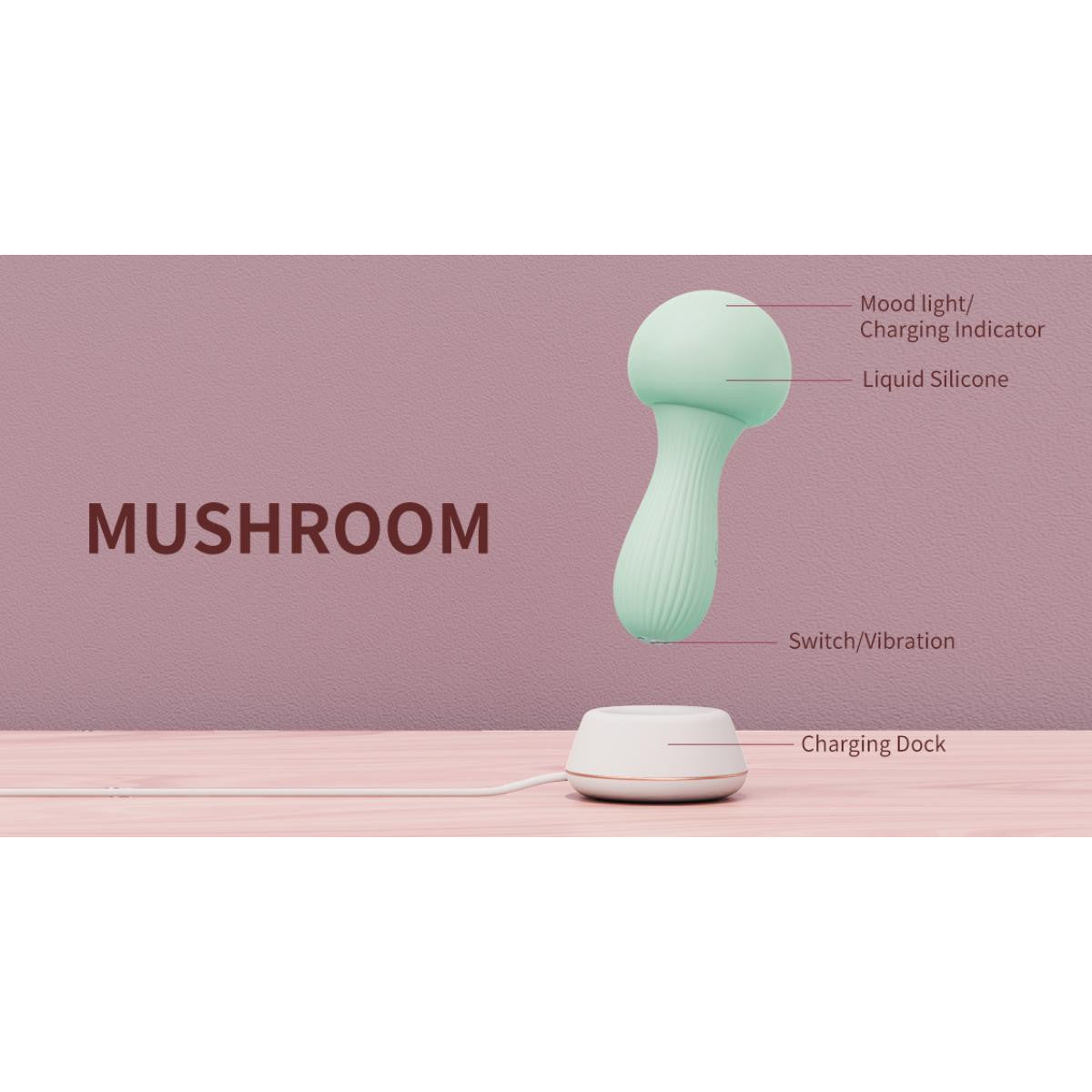 OTOUCH® MUSHROOM II wand massager sex toy Vibrator