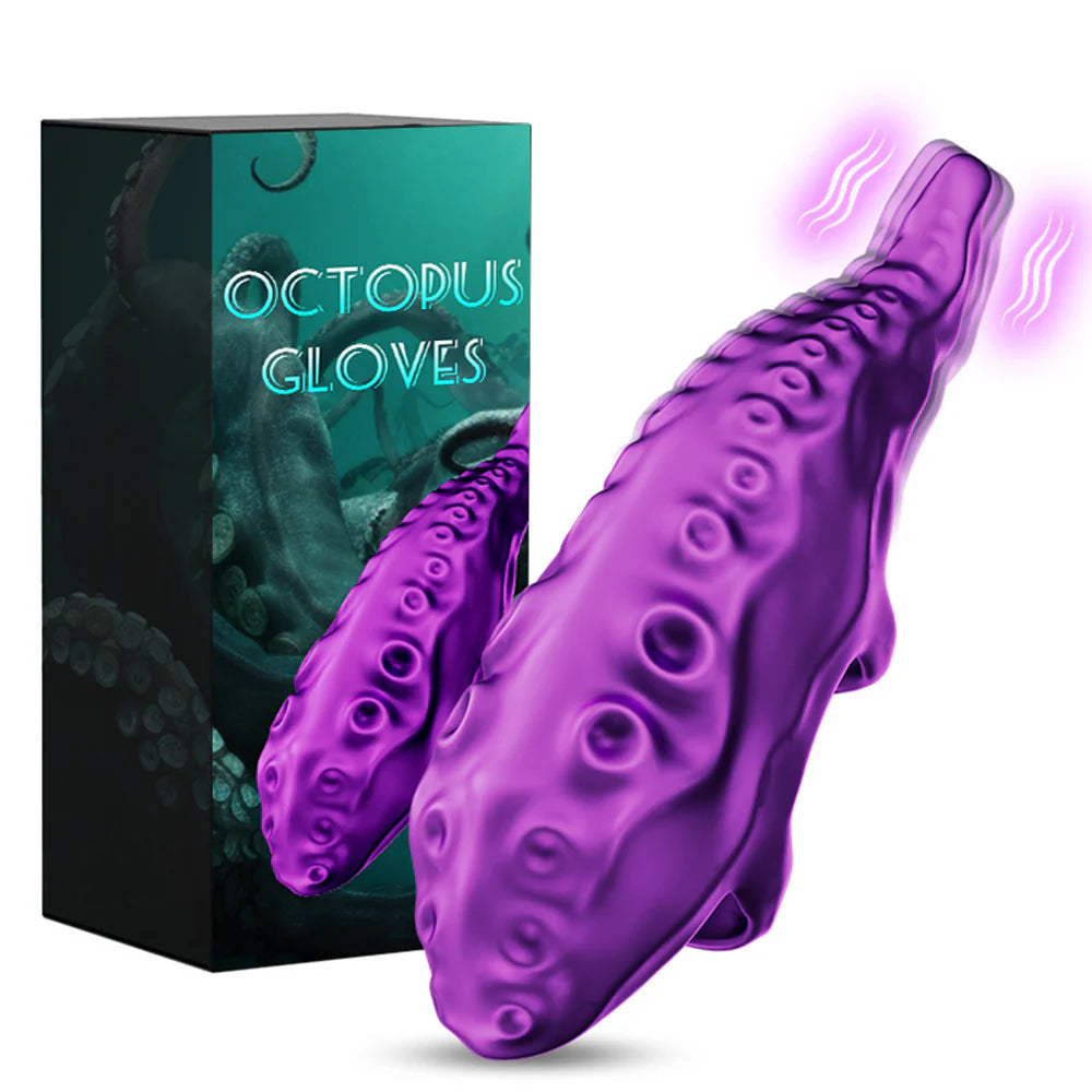 Octopus Finger Vibrator G-spot vibrator for women