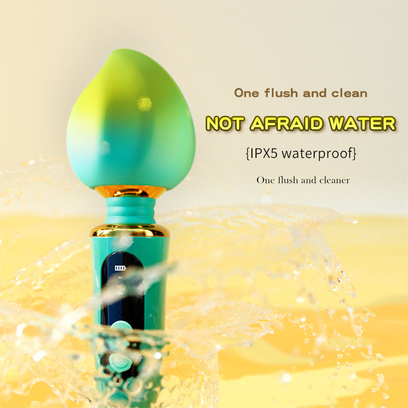 Peach Vibrating AV wand Vibrator