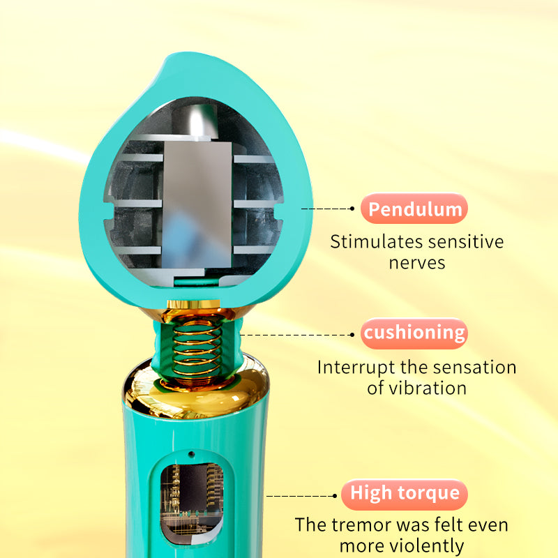 Peach Vibrating AV wand Vibrator