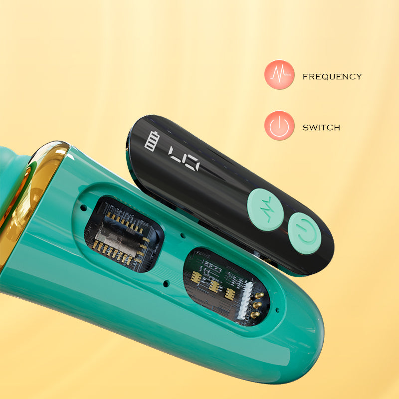 Peach Vibrating AV wand Vibrator