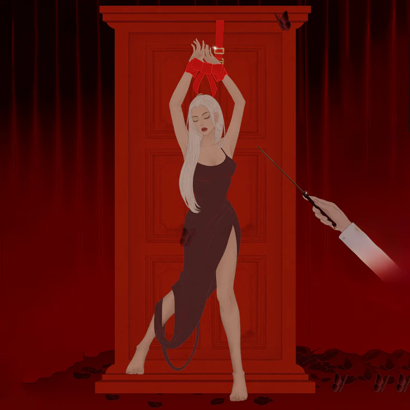 Portable Bowknot Over-the-door Hand Restraint Gear