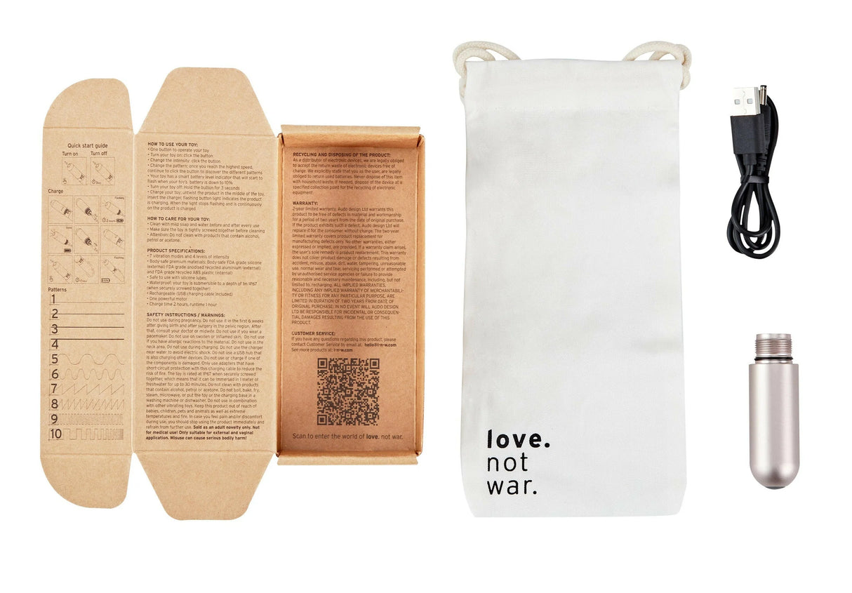 LNW Koi Quiet Wand Vibrator for Clitoral Stimulation