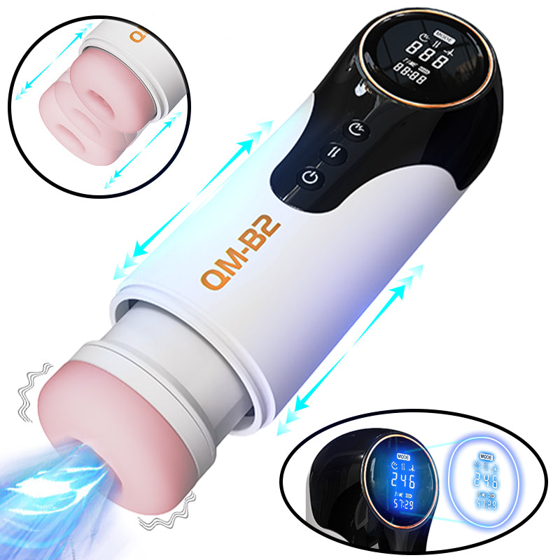 hot sale Love toys for men with MQ B2 Bombpress Ji automatic telescopic Masturbation cup