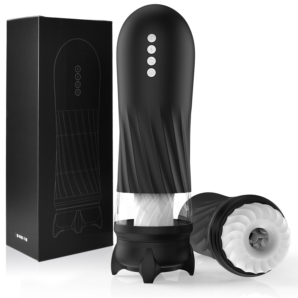Quantum X Thrusting & Twisting Automatic Male Masturbator With Warming