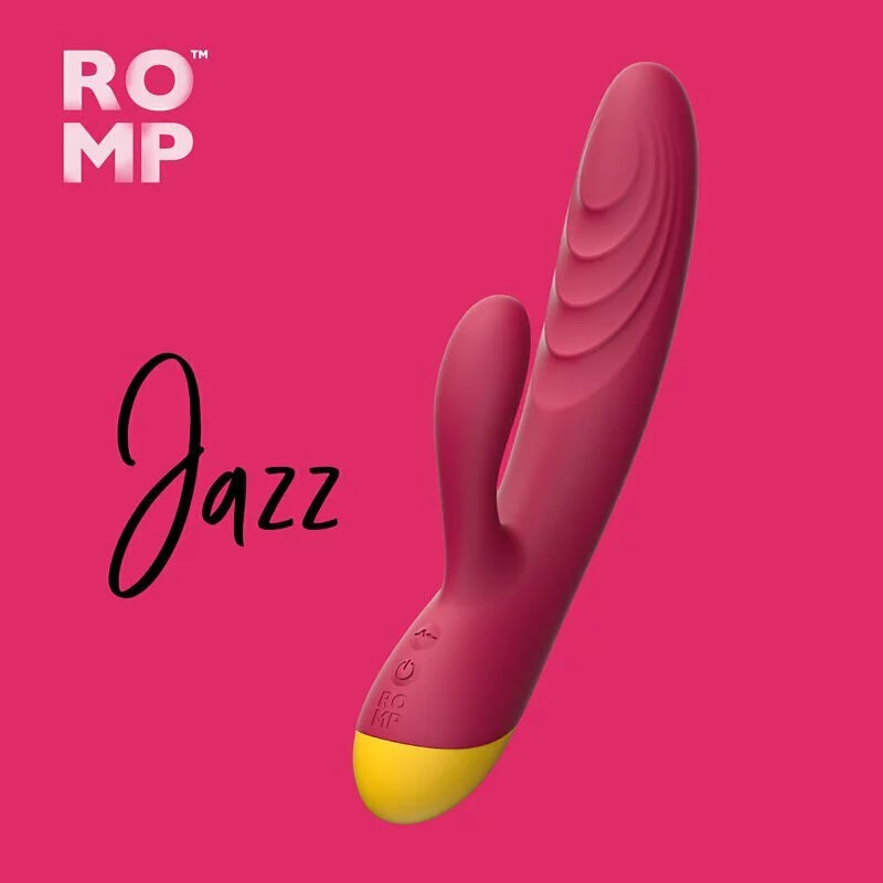 ROMP Jazz Rabbit Vibrator Dual Stimulation Clit & G-spot Toy