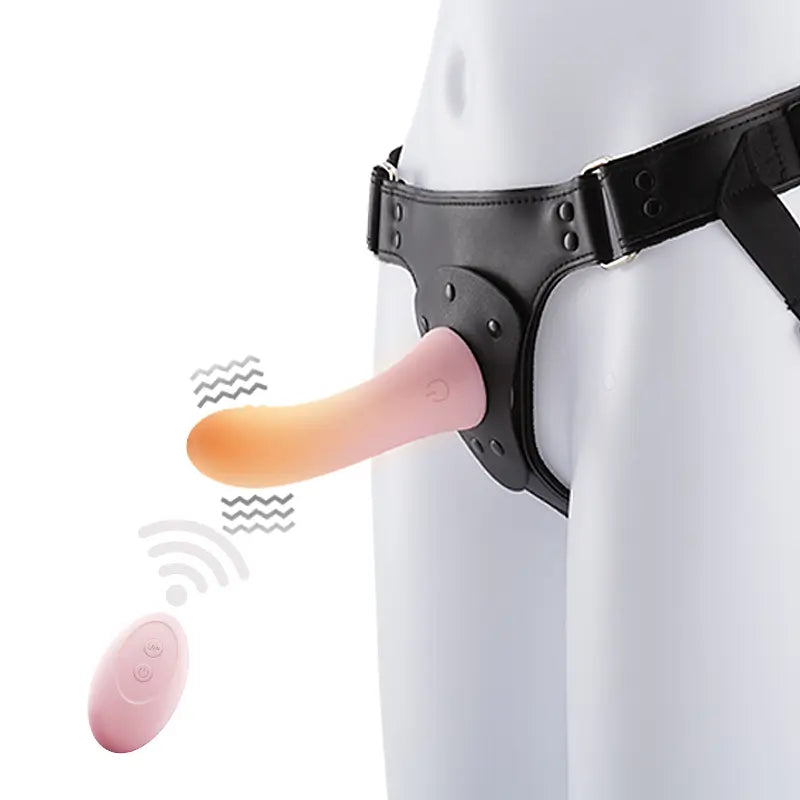 ROOMFUN CH-004M Strap on Auto-heating Dildo