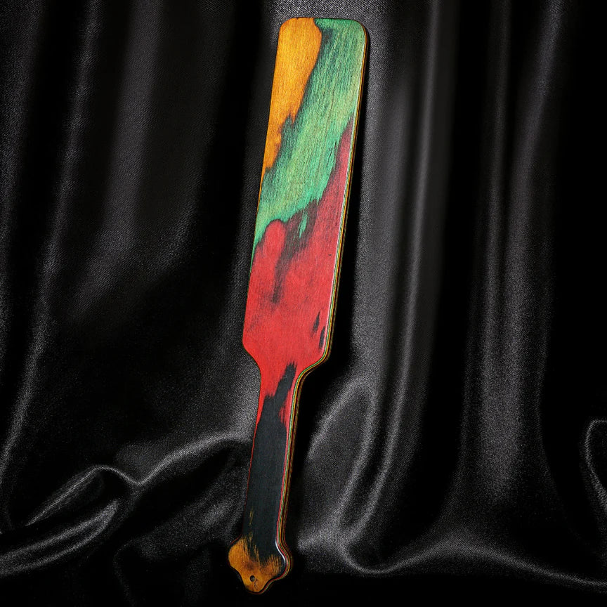 Roomfun Luxury BDSM Colour Wooden Square Spanking Paddle