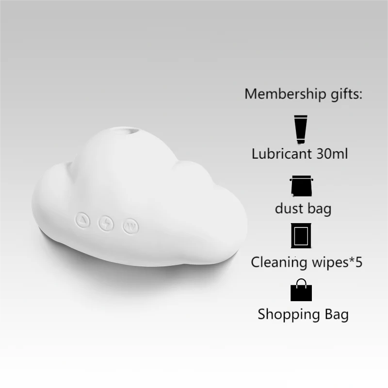 SIIHO NATURAL CLOUD Portable Sucking Vibrator