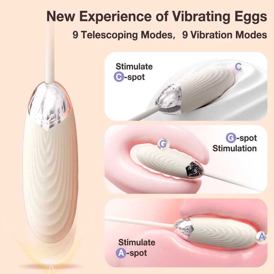 SVAKOM ARAVINDA App Thrust Bullet G Spot vibrator Egg