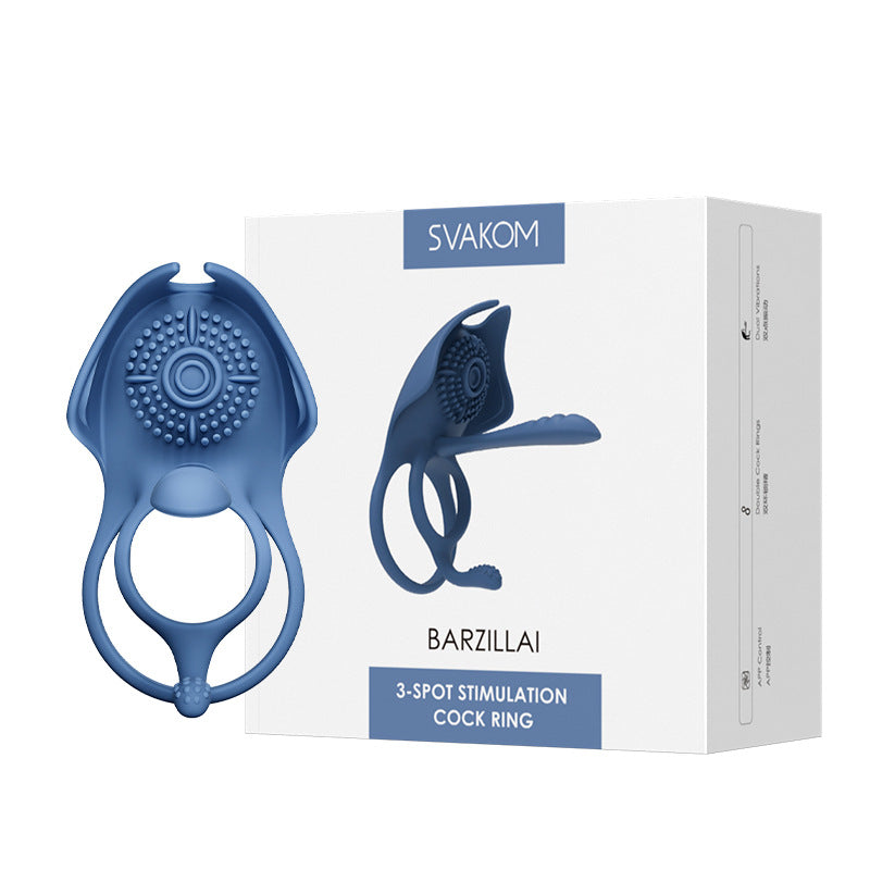SVAKOM BARZILLAI 3-Spot stimulation cock ring with APP