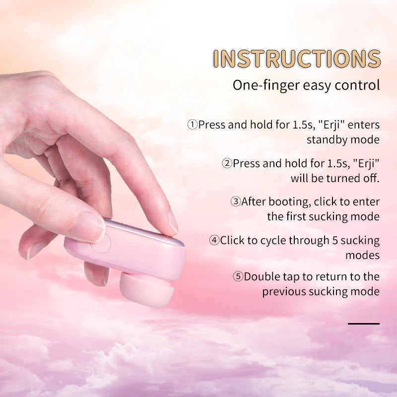 SVAKOM Female Headphone Shape Sucking vibrator