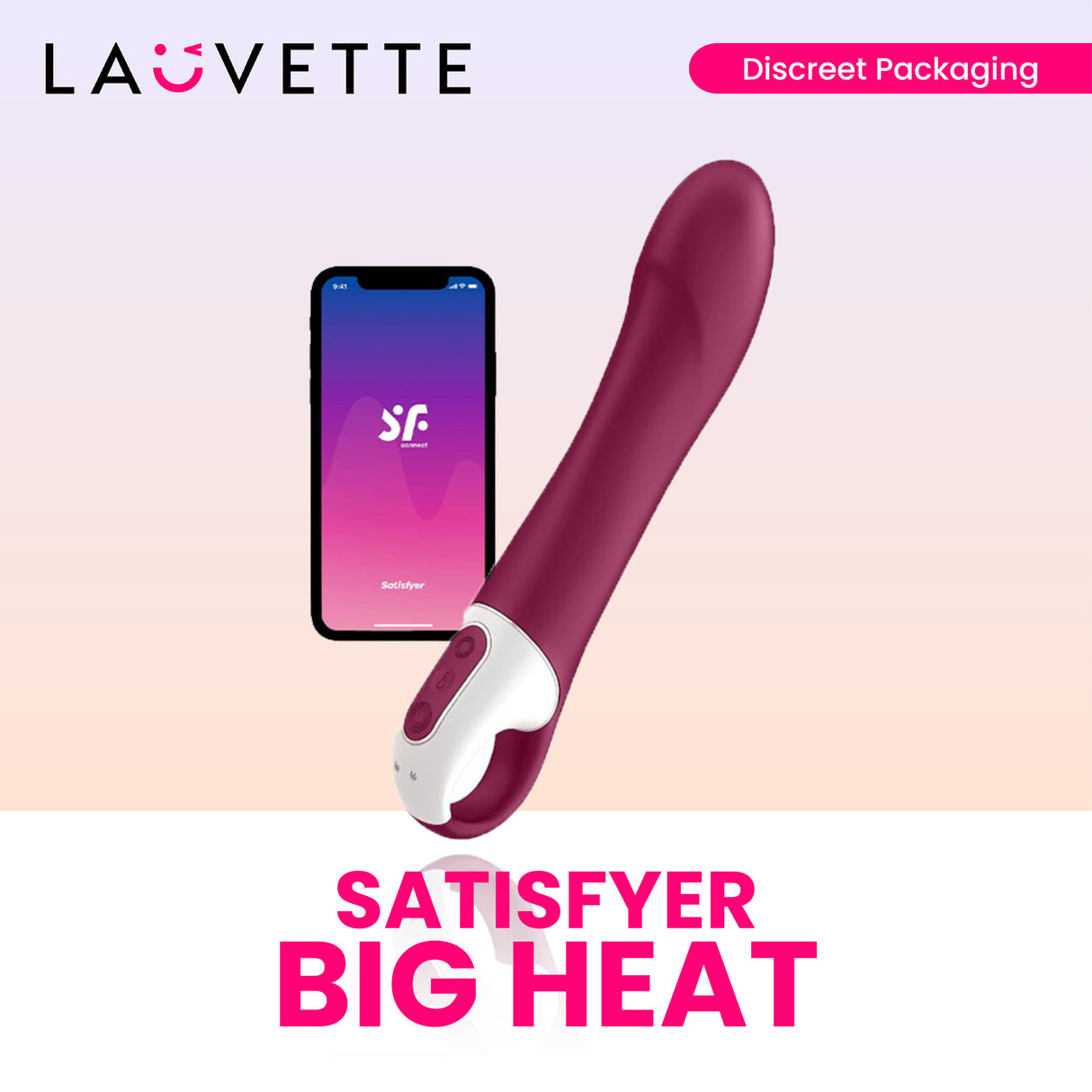 Satisfyer Big Heat Connect App G-Spot Vibrator