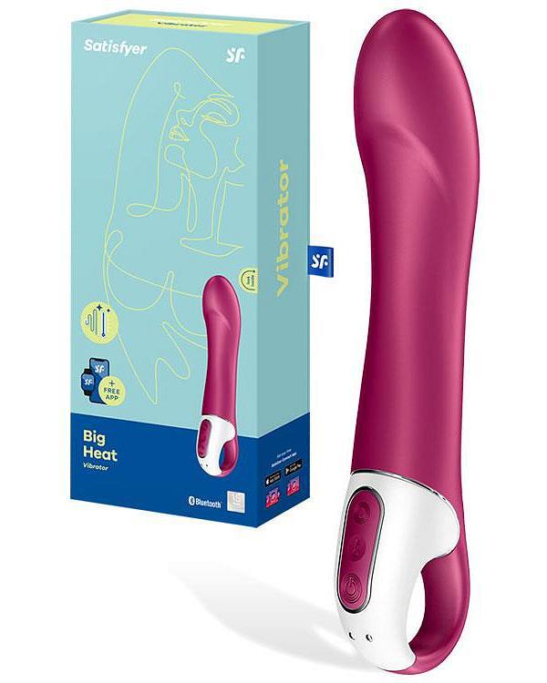 Satisfyer Big Heat Connect App G-Spot Vibrator