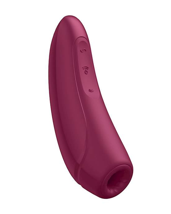 Satisfyer Curvy 1+Air Pulse Stimulator vibration Clitoris Stimulating Vibrator Connect App