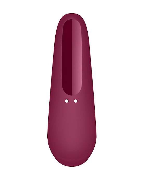 Satisfyer Curvy 1+Air Pulse Stimulator vibration Clitoris Stimulating Vibrator Connect App