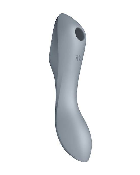 Satisfyer Curvy Trinity 3 G-spot and clitoral nipple stimulation Air Pulse Vibrator