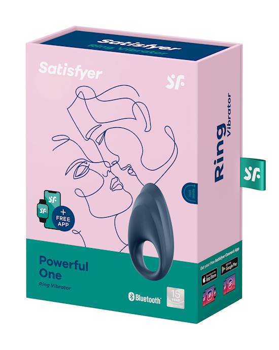 Satisfyer Powerful One Ring Vibrator App connect cock ring for man for couple