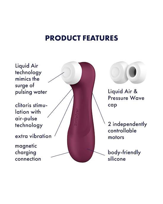 Satisfyer Pro 2 Generation 3 Connect App sucking clitoral stimulator Sexual pleasure vibrators