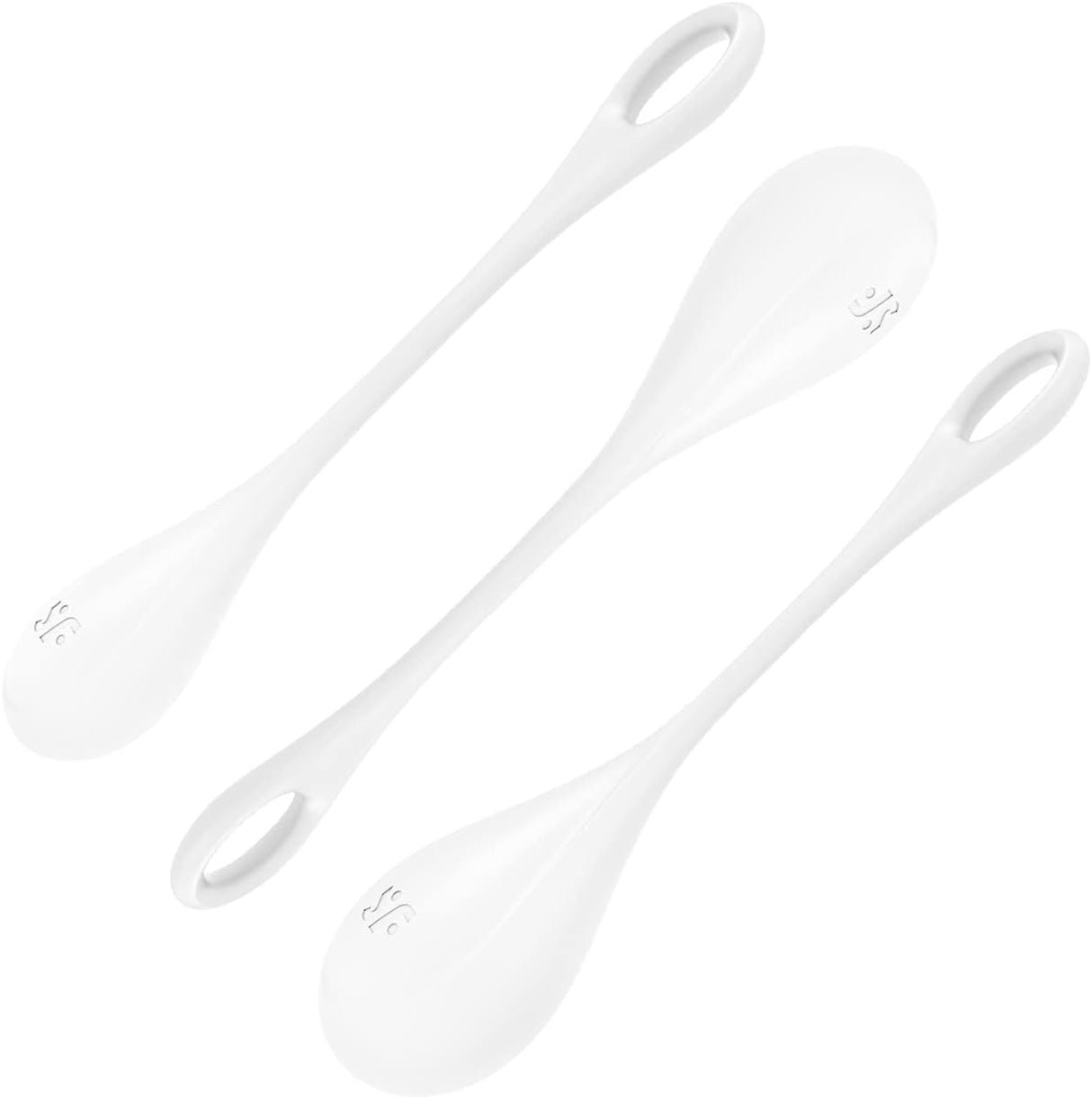 Satisfyer Yoni Power 1 Kegel Balls Kegel Exercise Weights, Ben Wa Balls, Pelvic Floor Training, Tightening, Ideal for Beginners, 3-Piece Set