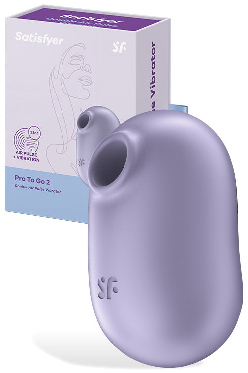 Satisfyer Pro To Go 2 Vibrating Air Pulse Clitoral Stimulator