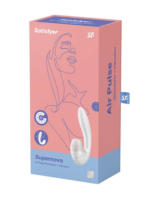 Satisfyer Supernova Double air pulse G spot Clitoral vibrator