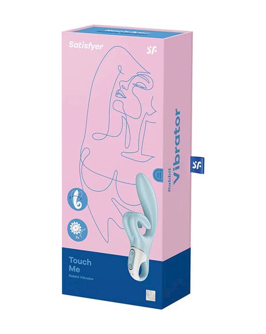 Satisfyer Touch Me Rabbit Vibrator G-Spot and clitoral stimulator