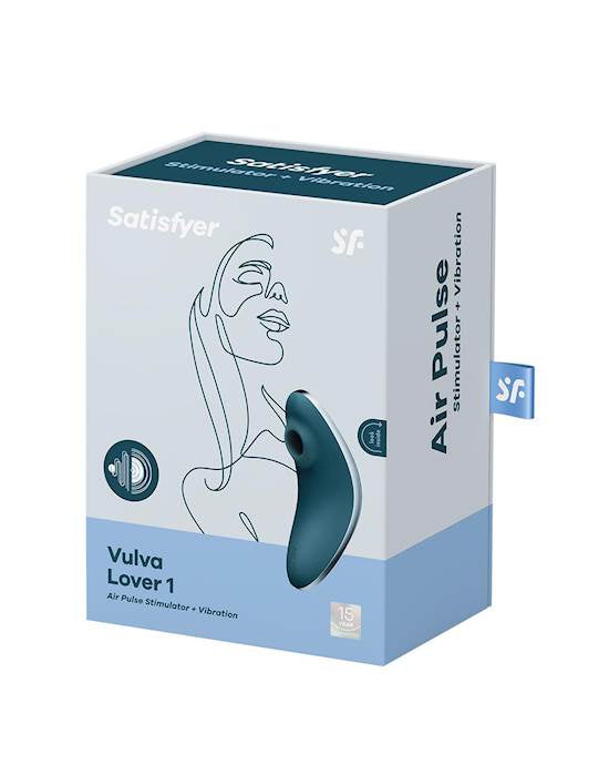 Satisfyer Vulva Lover 1 Air Pulse stimulator 2 in1 Pressure Wave Vibrator
