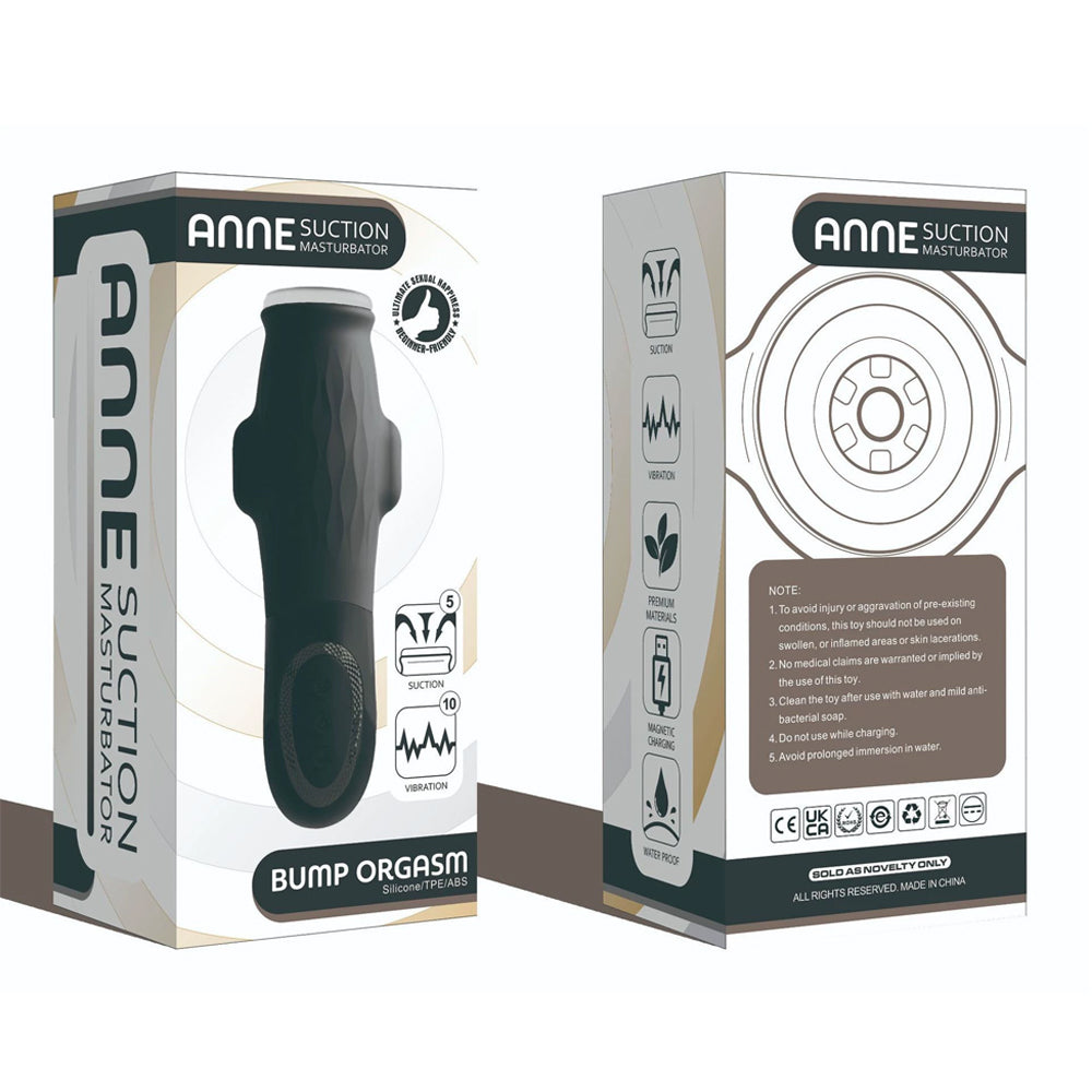 2025 Secwell Anne Suction Masturbator Vibrating and Suction Massager