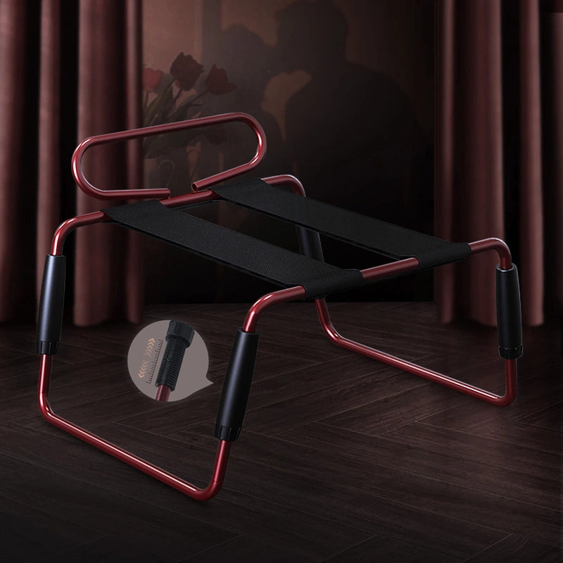 Roomfun Develop sex positions Wine red sex chair