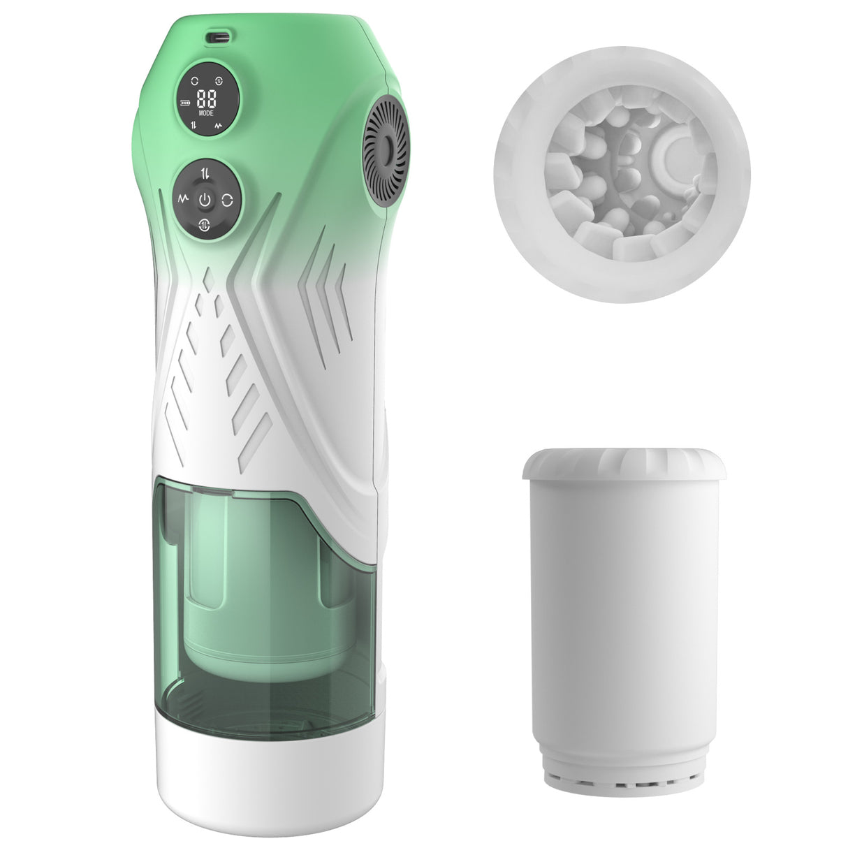 Starspace Rotating Telescopic Vibration Male Masturbation cup