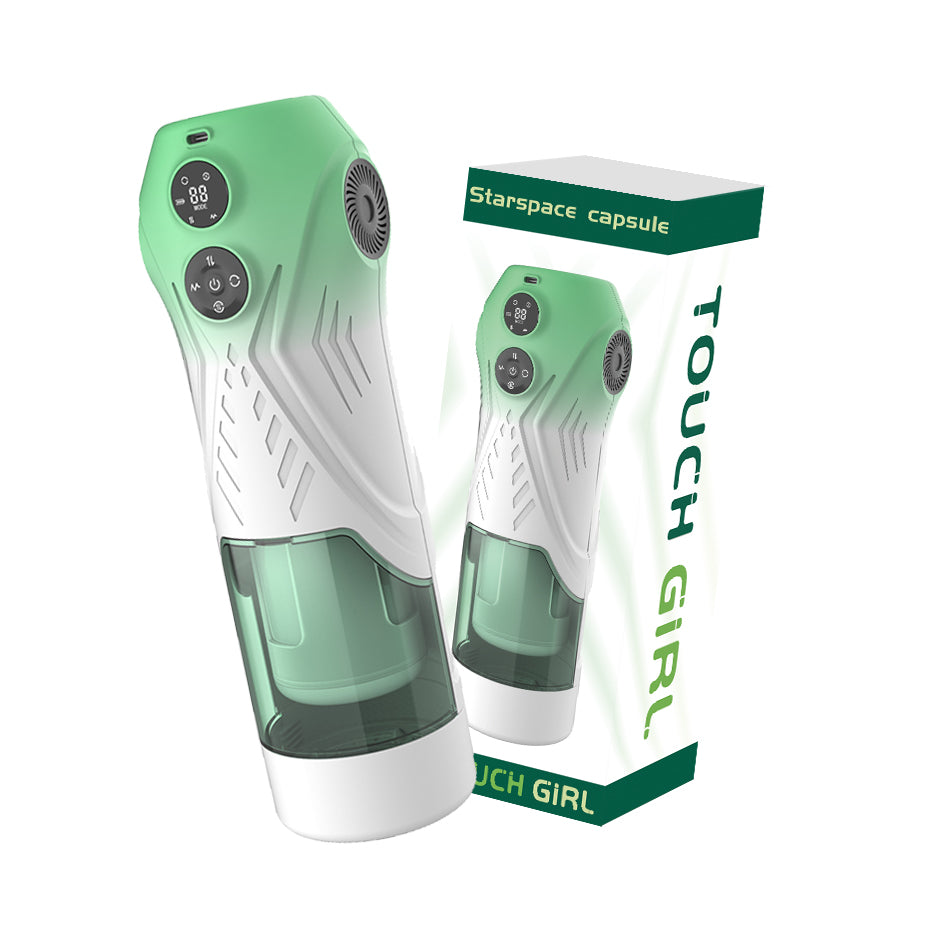 Starspace Rotating Telescopic Vibration Male Masturbation cup