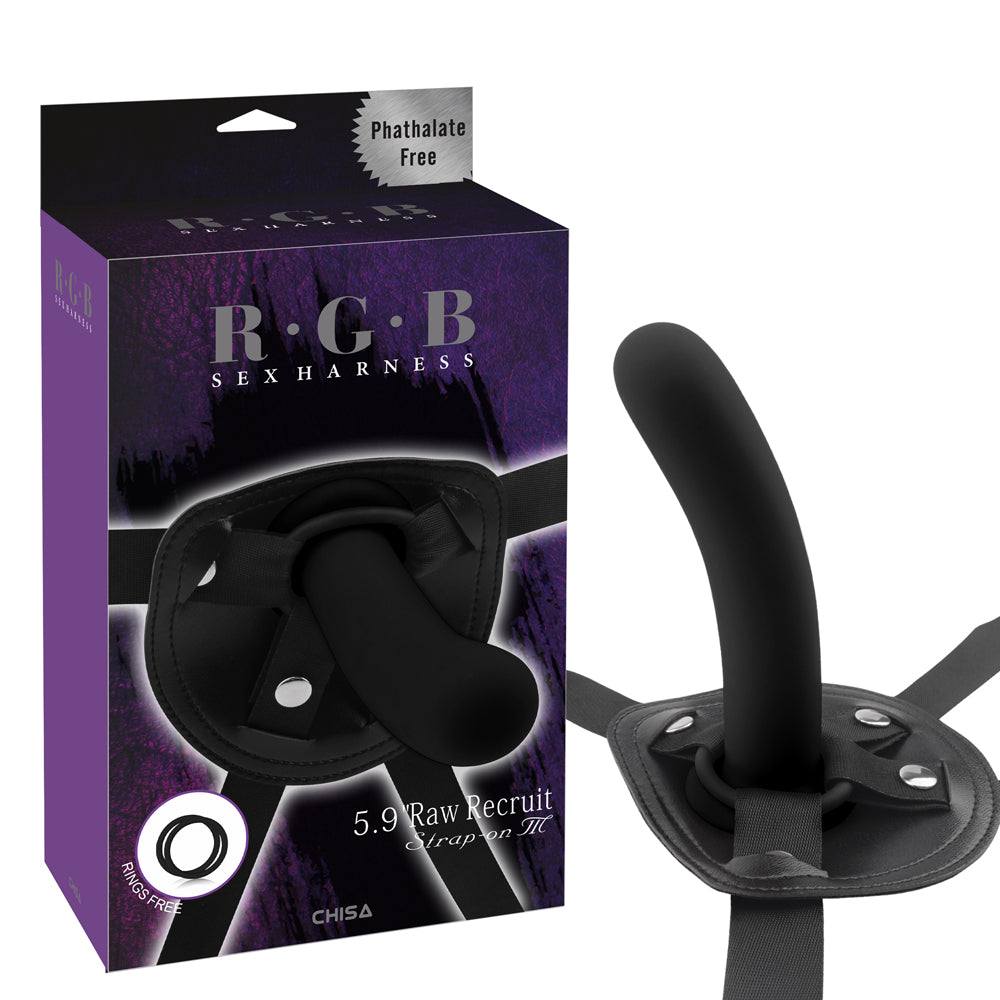 R.G.B Raw Recruit Strap-On M & L Dildo