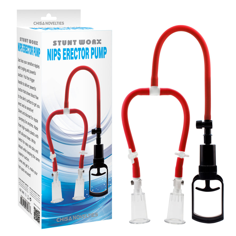 Stunt Worx Nips Erector Pump Suck Up Nips