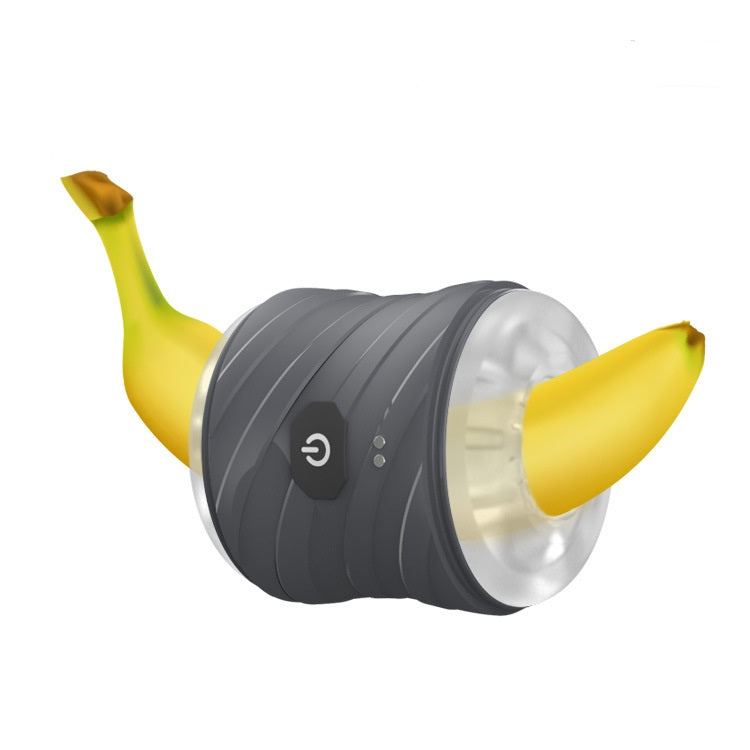 TryFun Vibrating Double Channel Automatic Penis Masturbator