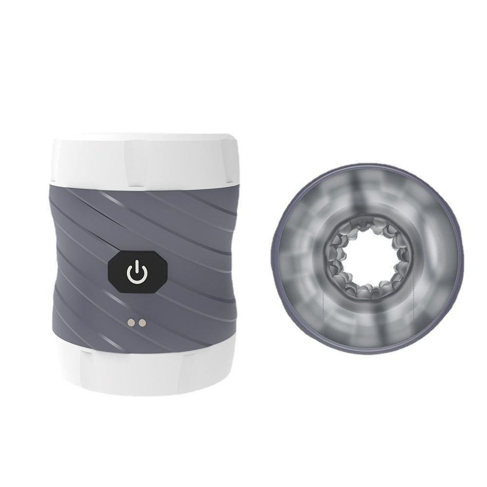 TryFun Vibrating Double Channel Automatic Penis Masturbator