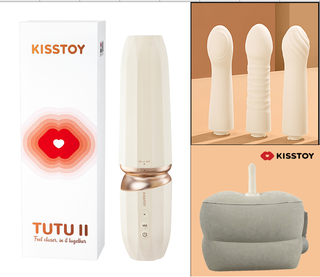 Kisstoy TUTU II (2nd Gen) Poratable sex machine