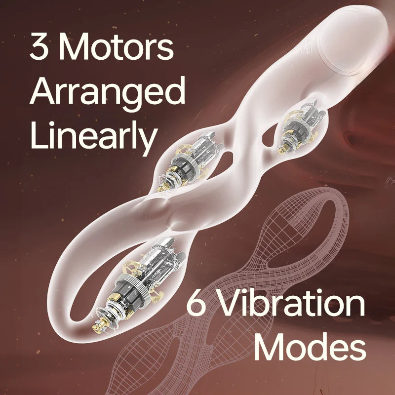 upgrade UEROS Multi motor Pulse Vibrator female sexy toys