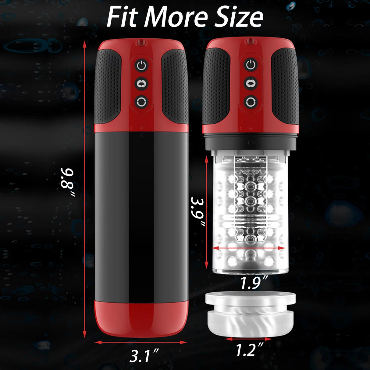 UNIMAT Shower cup Automatic Male Sucking Rotating masturbator
