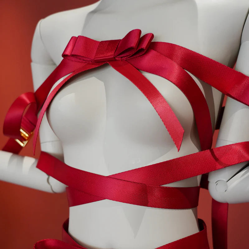 UPKO Bowknot Body Straps Bondage Set