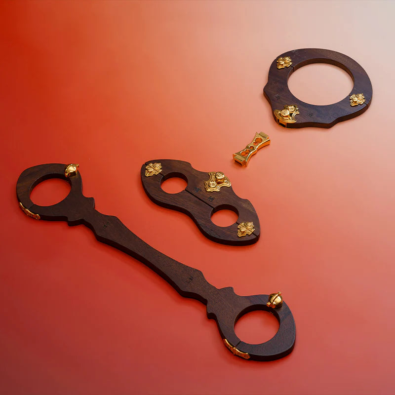 UPKO FUXI Sunset Scenery Wooden Shackles Collection