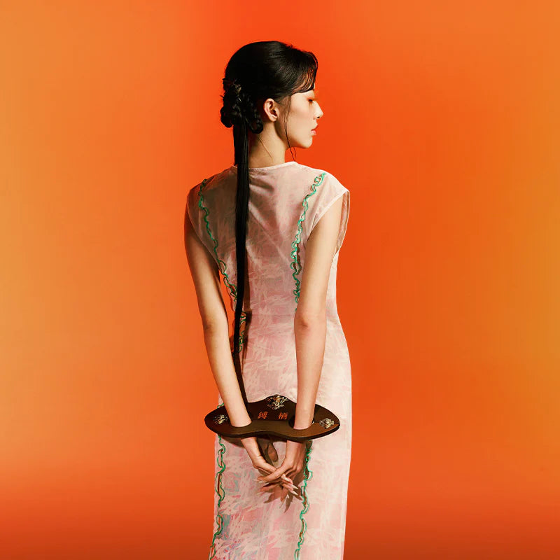 UPKO FUXI Sunset Scenery Wooden Shackles Collection